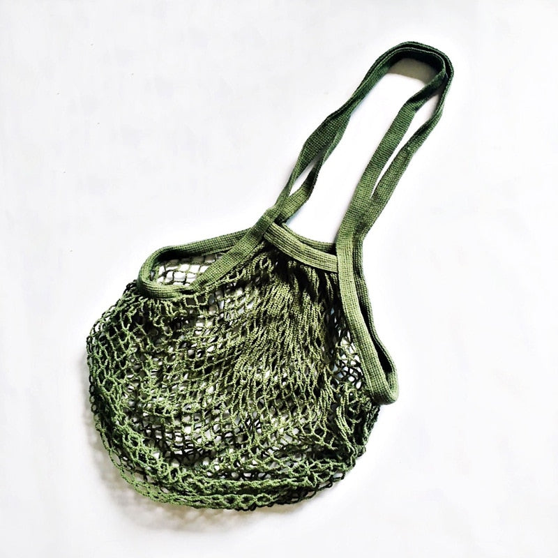 Mesh Net Cotton String Shopping Bag