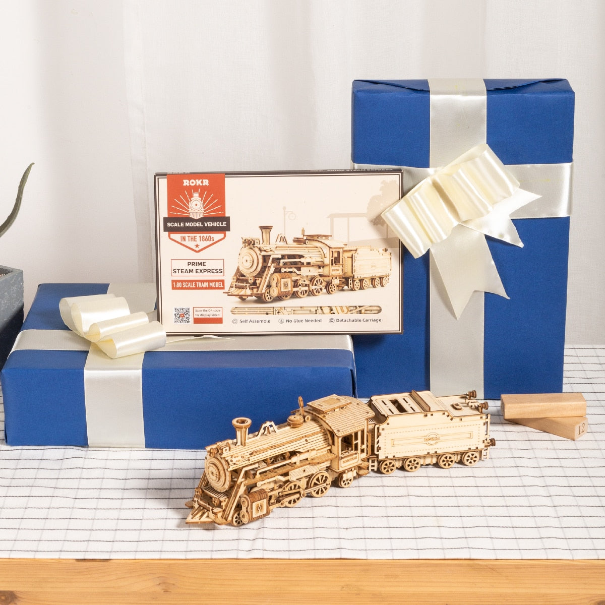 Robotime DIY Steam Train | Grand Prix Car | Army Jeep | American Heavy Truck
