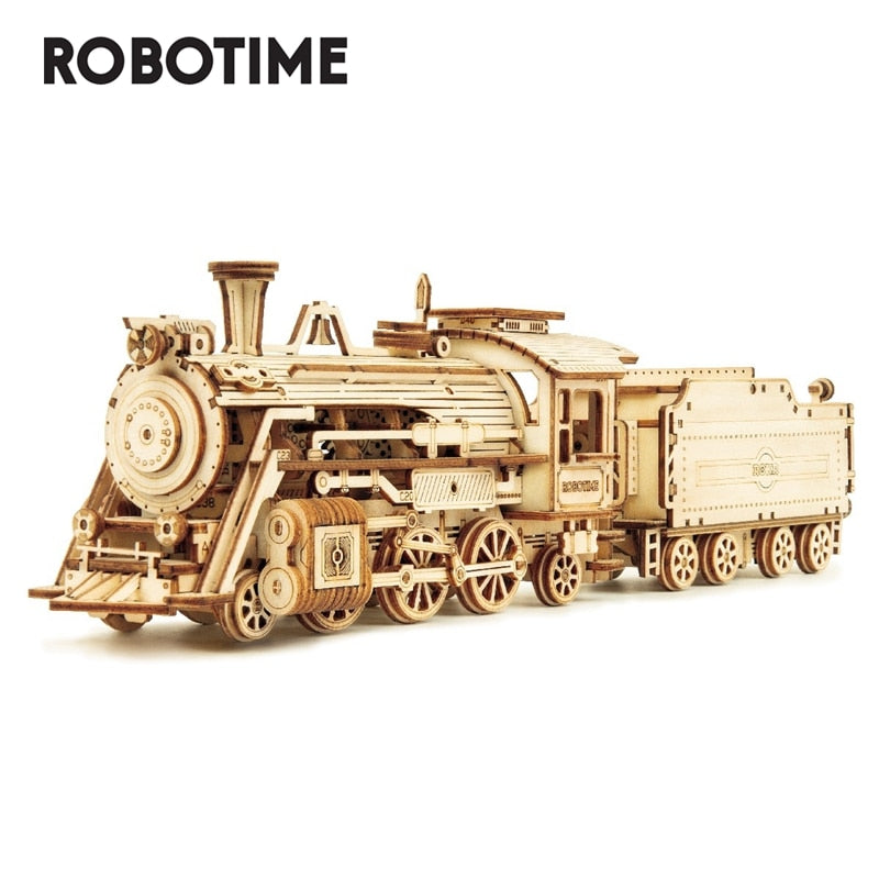 Robotime DIY Steam Train | Grand Prix Car | Army Jeep | American Heavy Truck