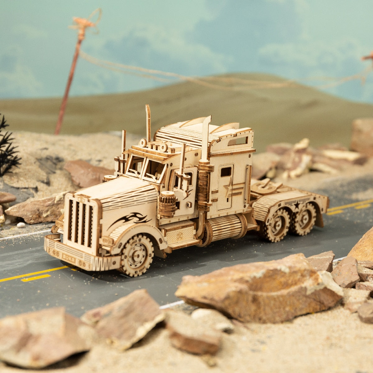 Robotime DIY Steam Train | Grand Prix Car | Army Jeep | American Heavy Truck