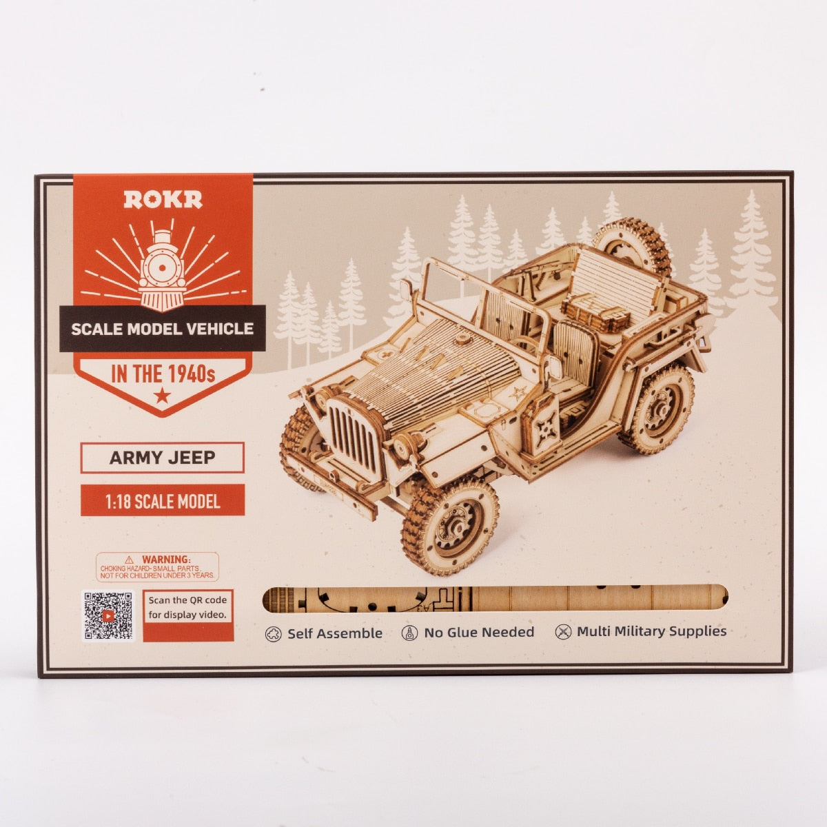 Robotime DIY Steam Train | Grand Prix Car | Army Jeep | American Heavy Truck