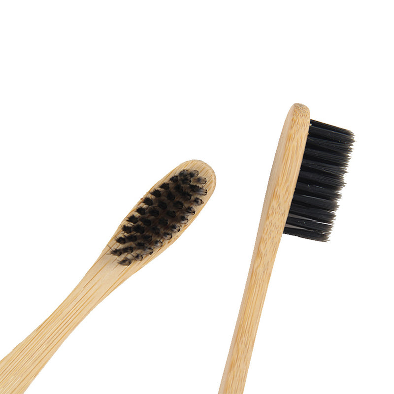 GlorySmile Biodegradable Bamboo Toothbrushes | 4pcs/set