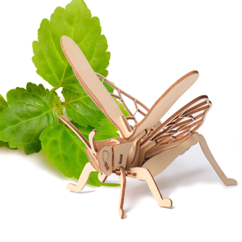 Small 3D Wooden Insect Jigsaw Puzzles | 8 Varieties