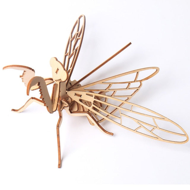 Small 3D Wooden Insect Jigsaw Puzzles | 8 Varieties