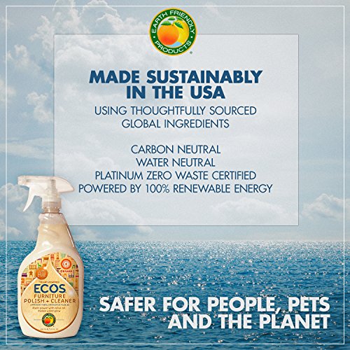 Earth Friendly Products Furniture Polish, 22 Oz