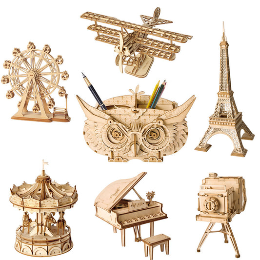 3D Wooden Puzzles | 9 Varieties
