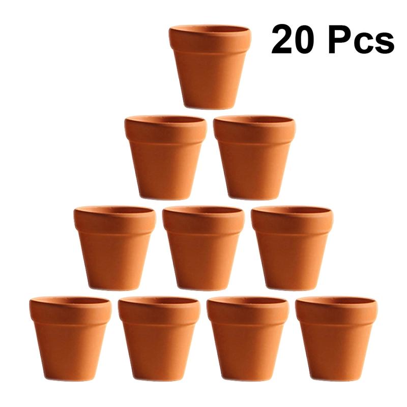 10/12/20psc Mini Red Terracotta Plant Pots