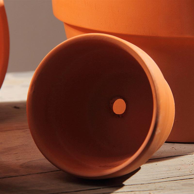 10/12/20psc Mini Red Terracotta Plant Pots